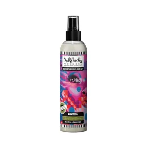 Dollylocks Refreshening Spray – Residue-Free Dreadlock & Loc Moisturizer Spray, Plant Based Deodorizer & Conditioner for Dreads, Vegan & pH-Balanced (Mintea Scent, 8oz)