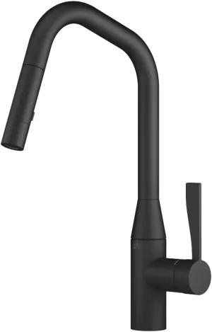 Dornbracht Single Lever Mixer Pull-Down with Spray Function SYNC 33875895 Black Matt