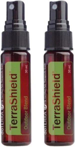 doTERRA Terrashield Essential Oil Outdoor Blend Spray - 30ml(2 Pack)