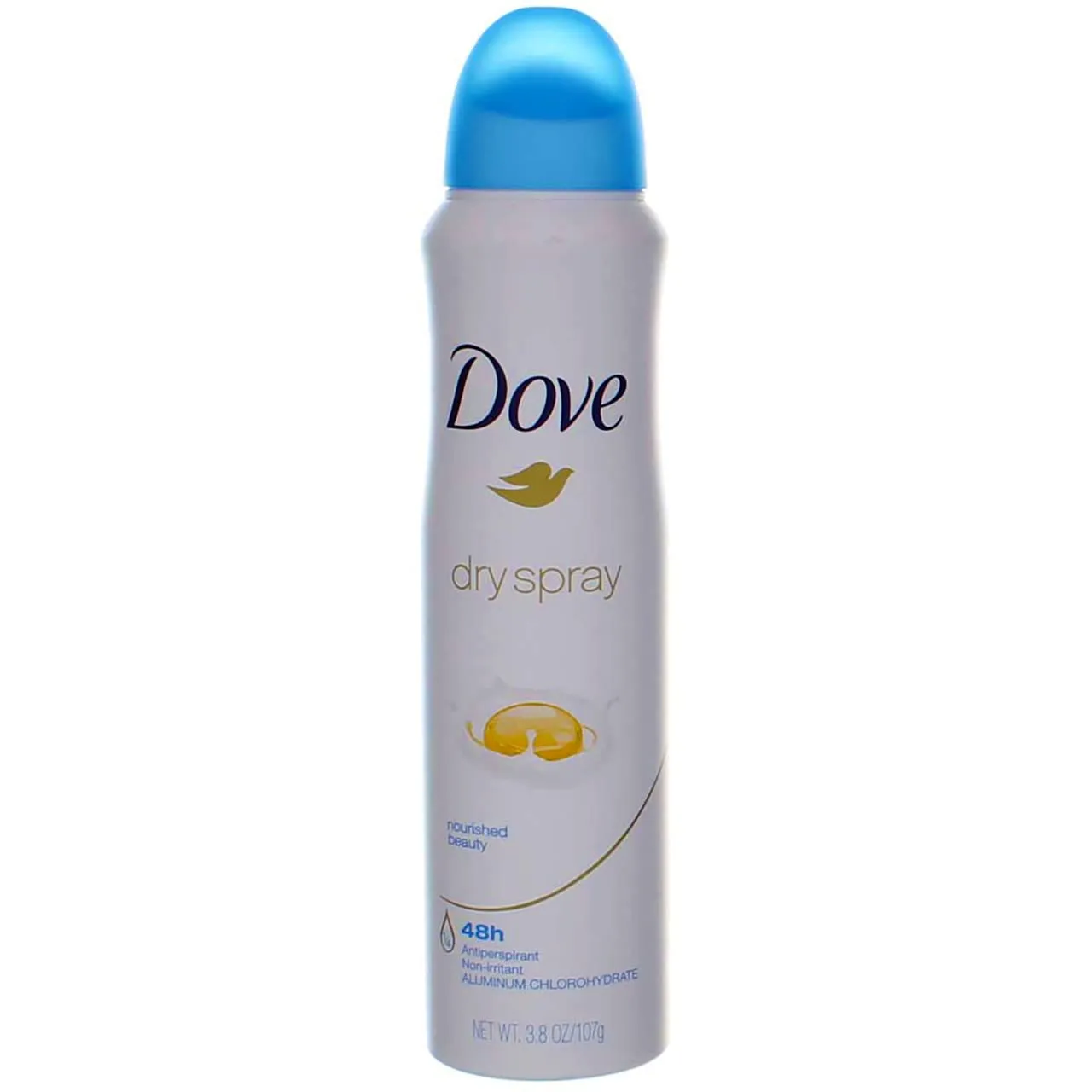 Dove Dry Spray Antiperspirant, Nourished Beauty 3.80 oz (Pack of 3)