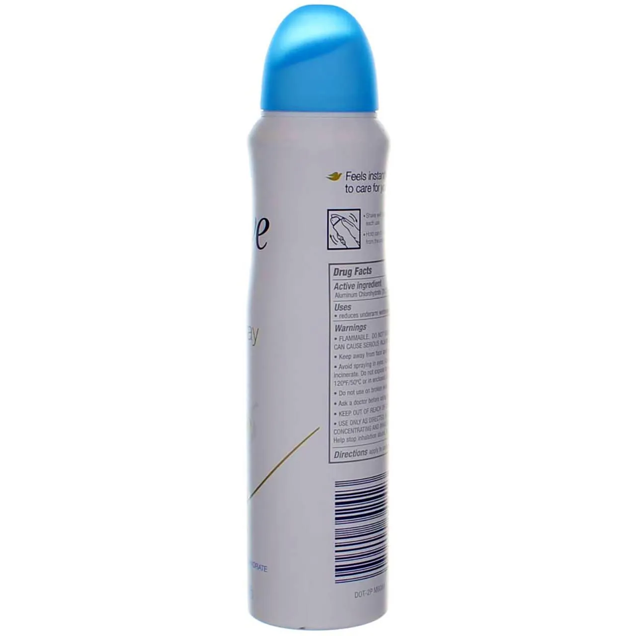 Dove Dry Spray Antiperspirant, Nourished Beauty 3.80 oz (Pack of 3)