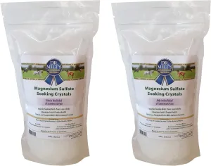 Dr. Milt's Horse Epsom Salt Magnesium Sulfate Crystals Infused with Arnica: hoof and Body soak for Relief and Recovery. 2-2lb Bag.