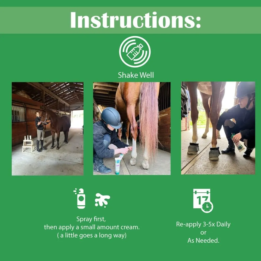 Dr. Milt's Horse Epsom Salt Magnesium Sulfate Crystals Infused with Arnica: hoof and Body soak for Relief and Recovery. 2-2lb Bag.