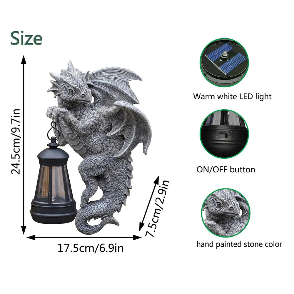 Dragon Tree Hugger Solar Garden Light