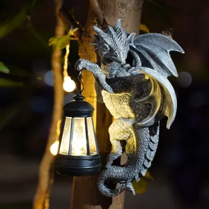 Dragon Tree Hugger Solar Garden Light