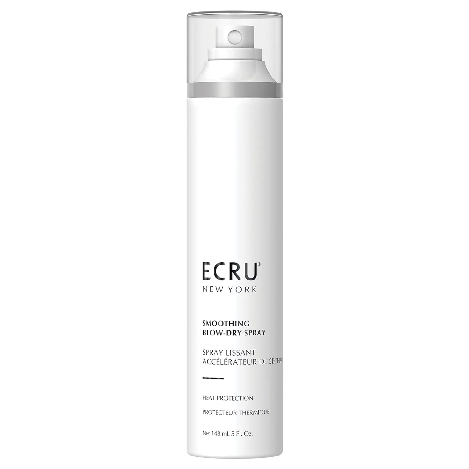ECRU New York Smoothing Blow Dry Spray, Heat Protection Spray for Hair, Frizz Control Heat Protectant, 5oz