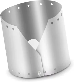 Efficient Windproofed Camp Stove Plate High Performances Winds Protecting Plate Hiking Cooking Equipment
