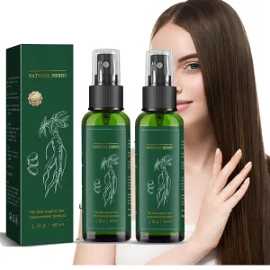 Elixir Para El Crecimiento Del Cabello, Natural Herbs Ginseng Hair Tonic, Hair Growth Spray, Serum Pertumbuhan Rambut Ginseng