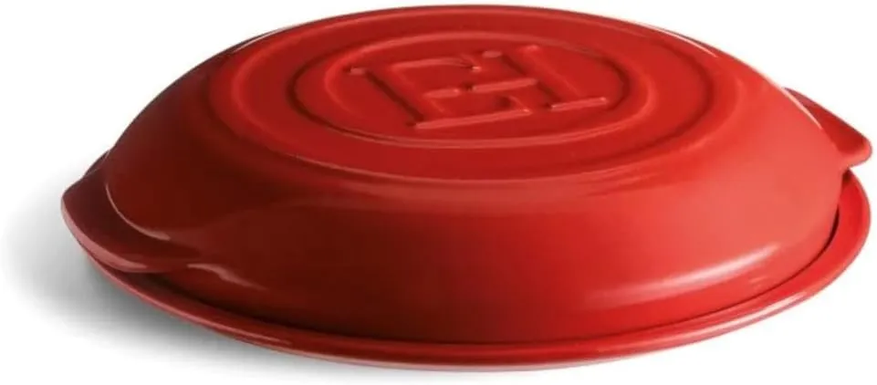 Emile Henry Made In France Flame Top Burgundy Tarte Tatin Set