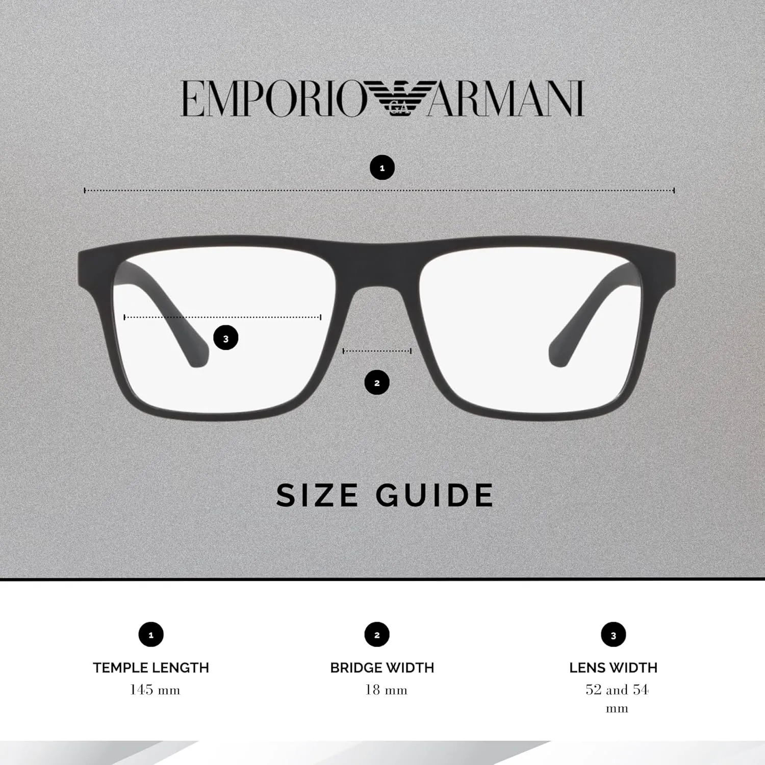 Emporio Armani EA4115 Square Sunglasses for Men   BUNDLE With Designer iWear Complimentary Eyewear Kit