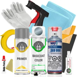 ERA Paints RBP - Performance Blue Metallic for INFINITI Exact Match Automotive Spray Paint Spray - Pro Kit w/ 2K 3680061 Clearcoat