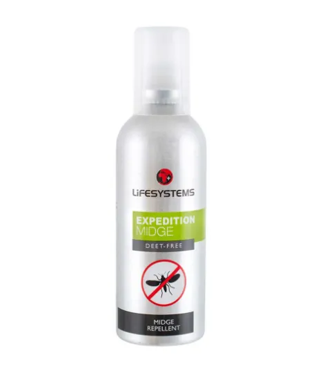 Expedition Midge DEET Free 100ml Repellent