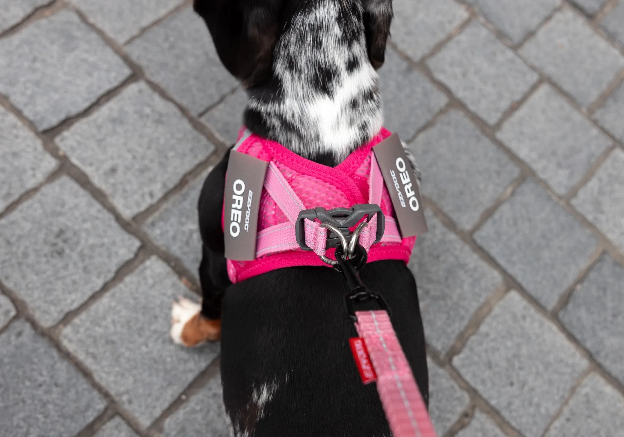 EzyDog FormFit Mesh Harness Pink