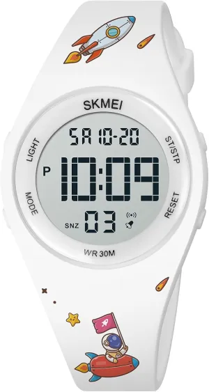 FANMIS Fashion Women Men Digital Sports Watch Student Electronic Outdoor Sport Watch Military Multi-Function Luminous Waterproof Watch Unisex LED Digital Watch