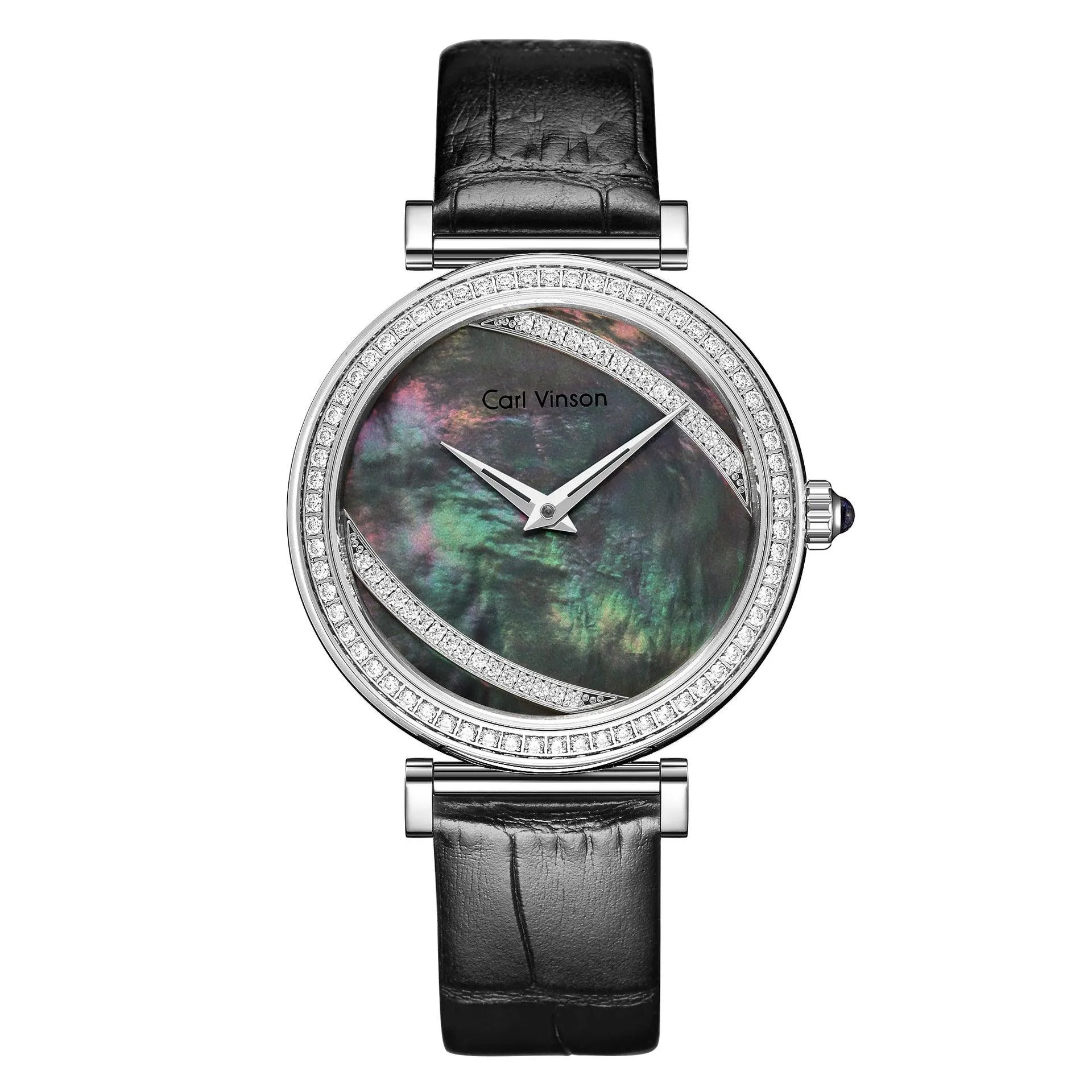 Feather Dial Waterproof Belt Watch