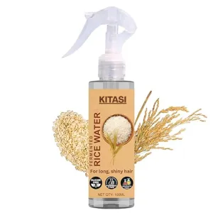 Fermented Rice Water Hair Treatment Spray, 100ml, For Long Shiny Hair, Silicone-Free
