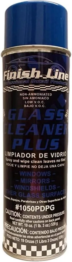 Finish Line Glass Cleaner Plus - for Cars or Home