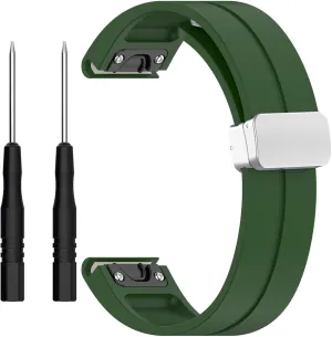 Fit for Jiaming series Garmin Fenix7x watch strap Fenix7 6 5 quick release folding buckle strap