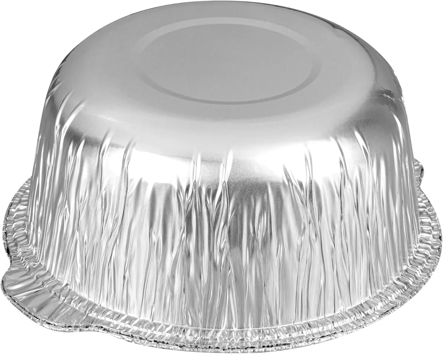 Foil Lux 3.5 Quart Pans And Lids, 10 Disposable Pots With Lids - Oven-Ready, Stove Compatible, Aluminum Foil Baking Pans, Freezable, For Outdoor Camping, Vacation, Picnic, And More - Restaurantware