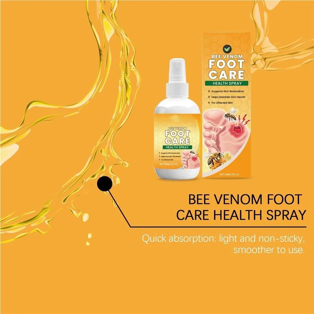 Foot Care Spray Can Reduce Swelling and Discomfort Caused by Diabetic Foot Problems, Support Healthy Skin Regeneration and Prevent Further Damage.(1Count (Pack of 1))