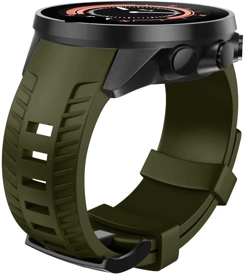 For 9 Band Soft Silicone Watch Strap For 9 GPS Baro Replacement Watch Band Sports For Men Women
