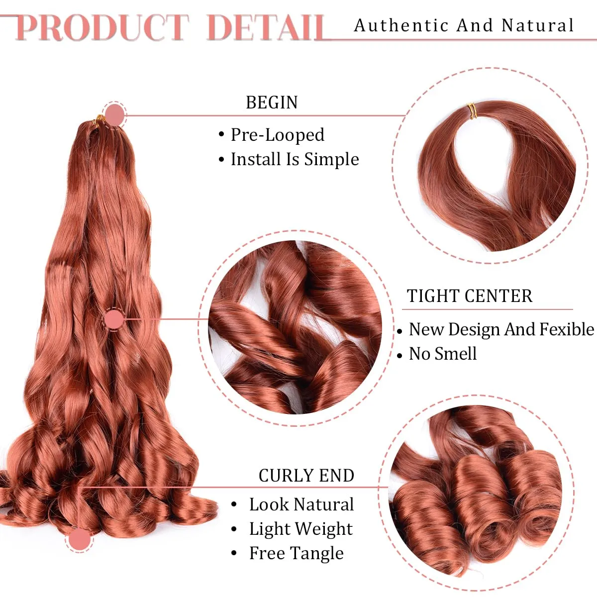 French Curl Braiding Hair,8Pack Loose Wavy Pre Stretched Synthetic 350# Spiral Curly Crochet Braiding Hair 16Inch 75g/pack French Curly Crochet Hair(16Inch,8 Packs,#350)