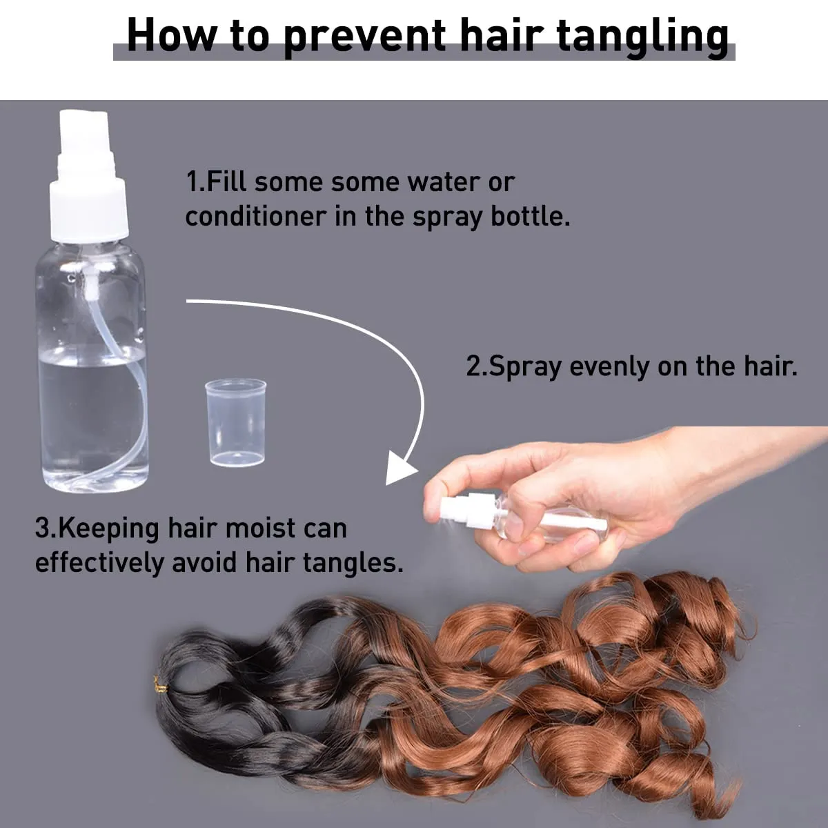 French Curly Braiding Hair,16Inch 8Pack Loose Wavy Bouncy Braiding Hair Extensions P27/33 75g/Pack French Curls Synthetic Hair Extensions(16 Inch,8 Packs,P27/33)