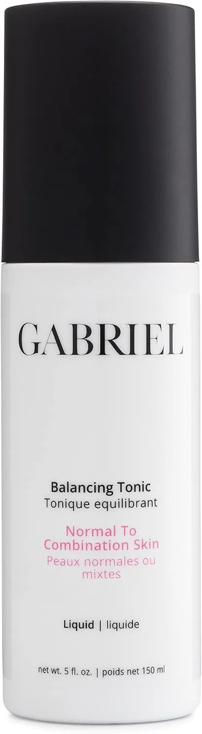 Gabriel Cosmetics Tonic | Natural, Paraben Free, Vegan, Cruelty-Free, Non GMO, 5 oz. (Balancing Tonic)