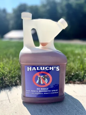 Gallon No Buggz Natural Fly Spray Blue Concentrate