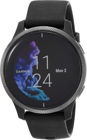 Gamrin Unisex-Adult Venu Sportswatch, Refurbished, Black, Small