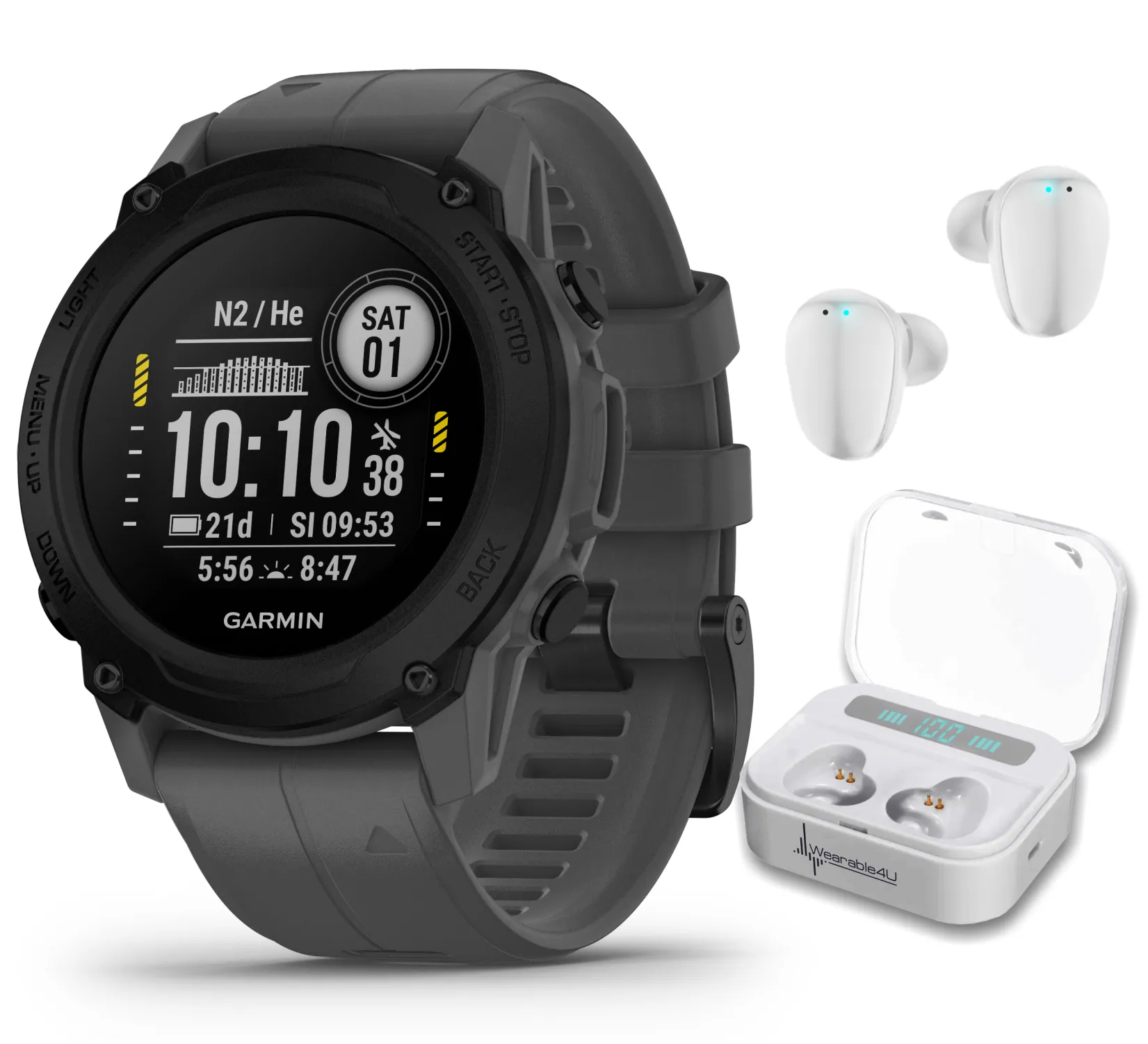 Garmin Descent G1 Rugged Dive Computer, Multiple Dive Modes