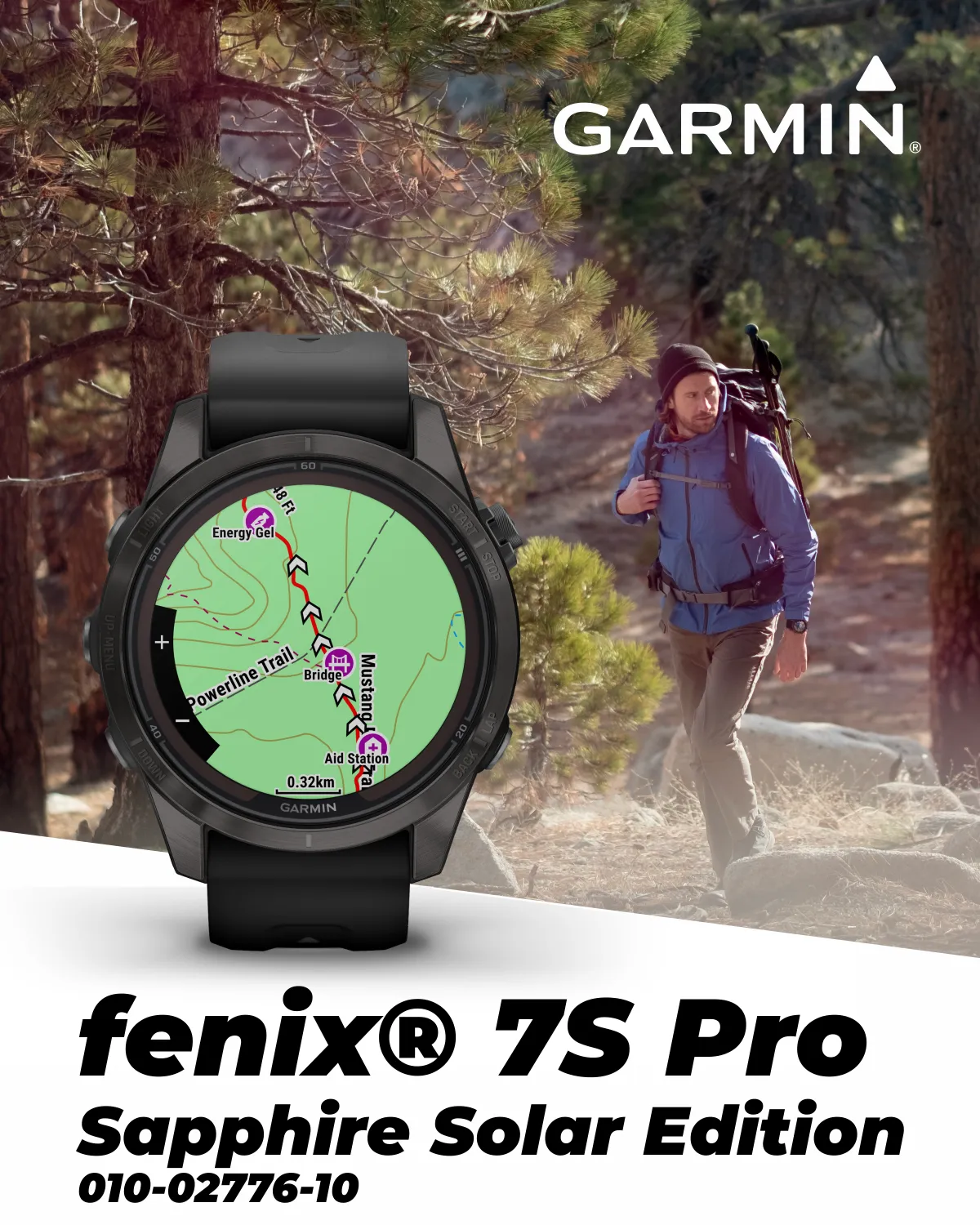 Garmin Fenix 7 Pro Solar Series Multisport GPS 42/47/51 mm Smartwatch | Wearable4U Bundle