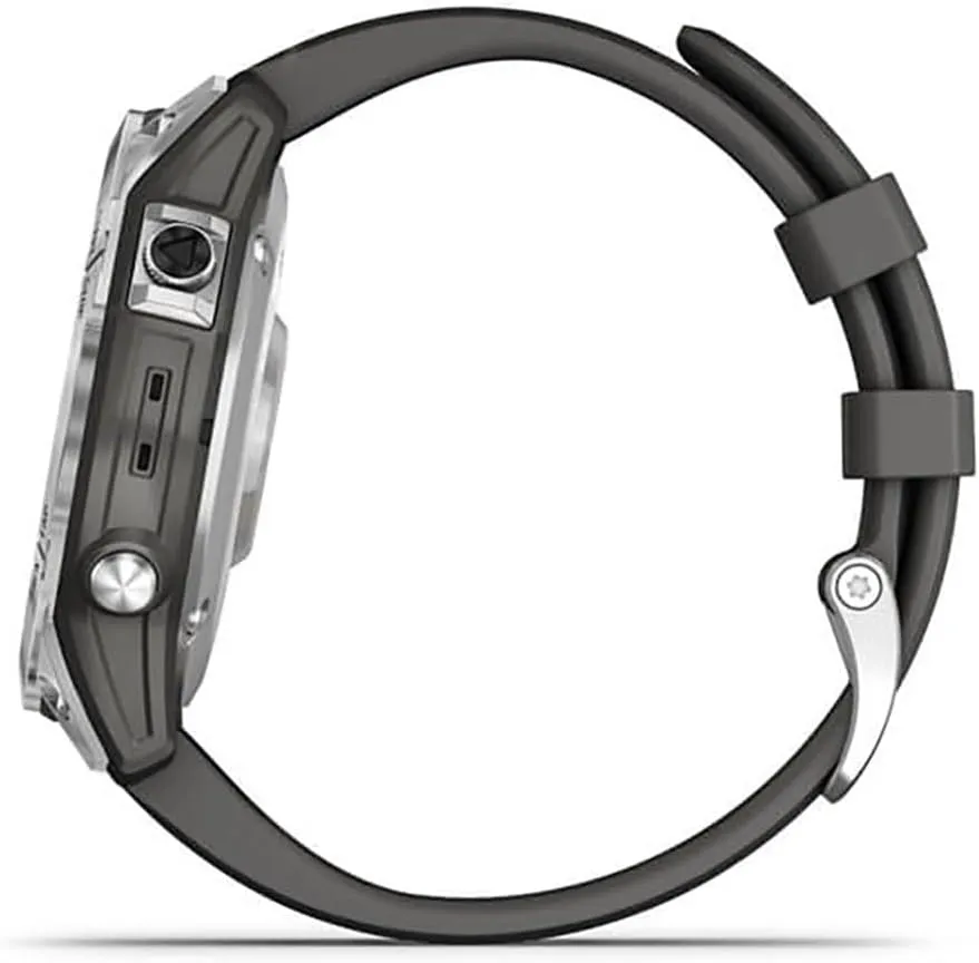 Garmin fēnix 7 Multisport GPS Watch, Silver with Graphite Band, 1 pieces
