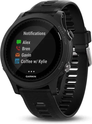 Garmin Forerunner 935 GPS Watch Black/Black Band, One Size (Renewed)