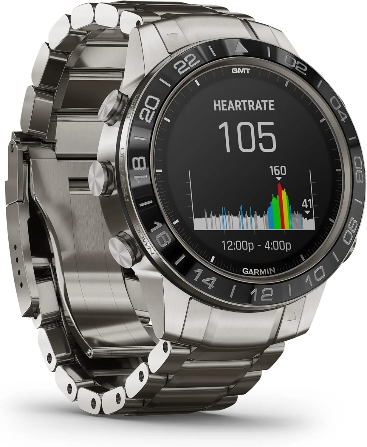 Garmin MARQ Aviator, Men's Luxury Tool Watch Designed for Your Passion for Aviation, View Flight Paths, Weather Reports, Start Flight Logging and More