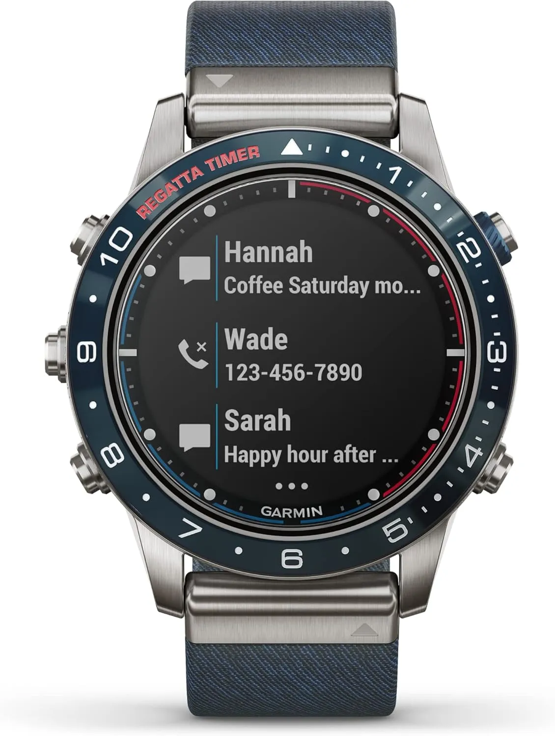 Garmin MARQ Captain, Men's Luxury Tool Watch with Advanced Nautical Features, Track Wind Speed, Direction, Temperature and Tide Information