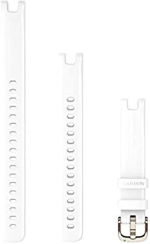 Garmin Replacement Accessory Band for Lily GPS Smartwatch - White Silicone