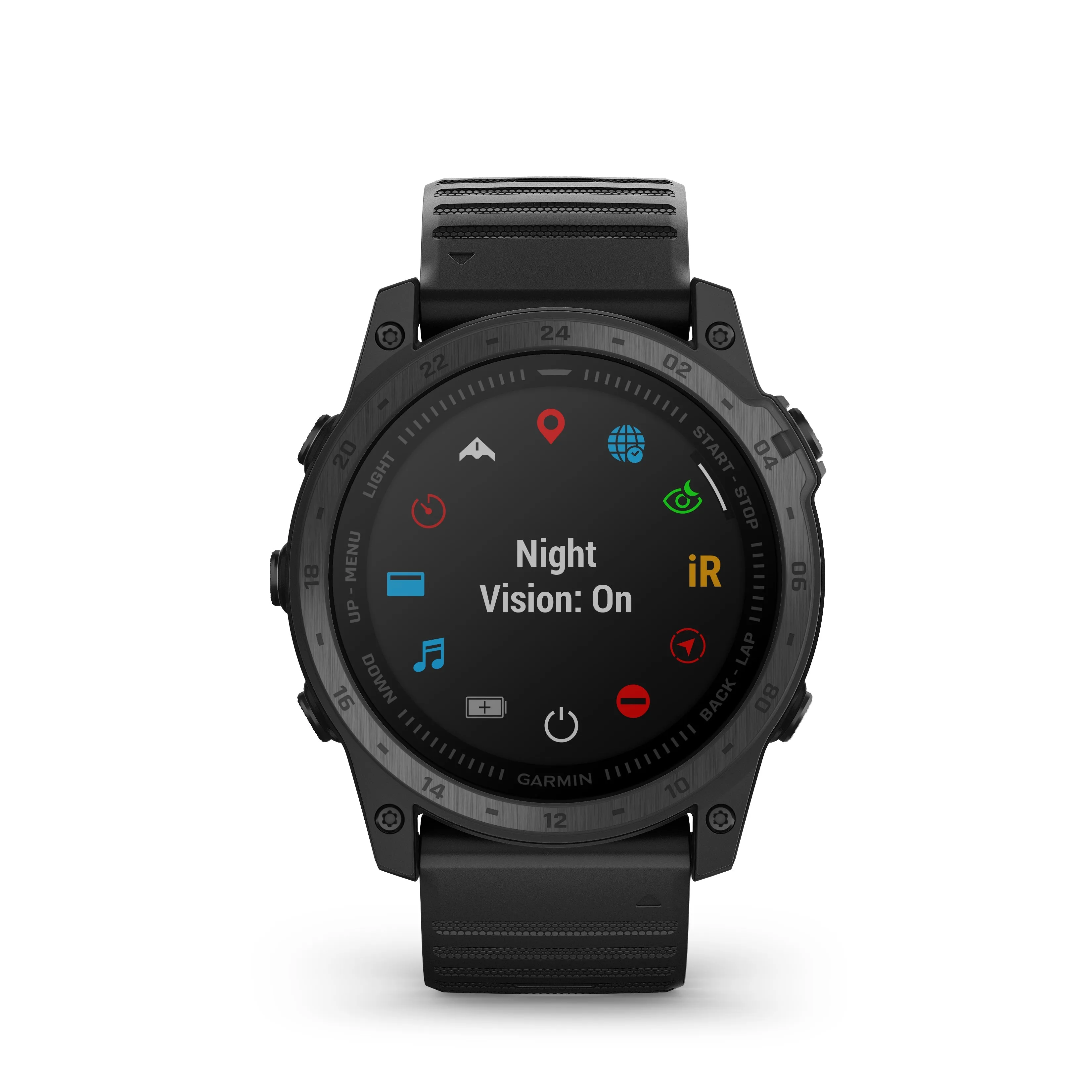 Garmin Tactix 7 Tactical Multisport GPS Smartwatch with Wearable4U Black EarBuds Bundle