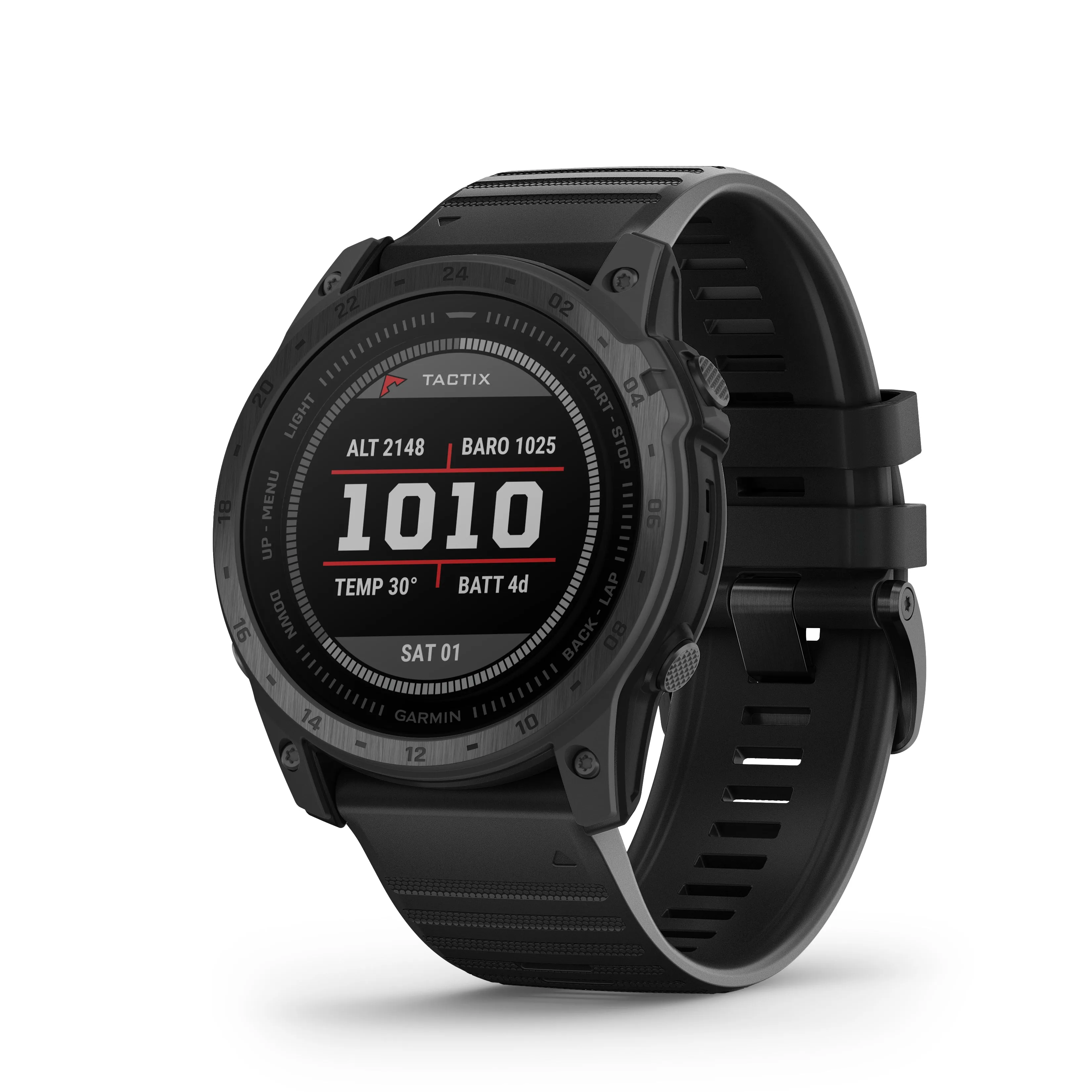 Garmin Tactix 7 Tactical Multisport GPS Smartwatch with Wearable4U Black EarBuds Bundle