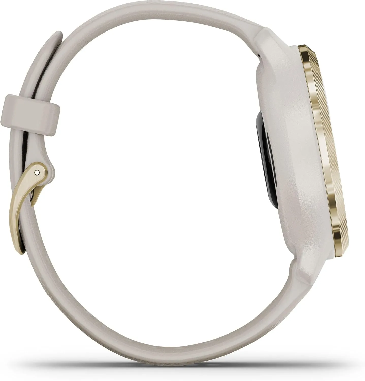 Garmin Venu 2S, Smaller-sized GPS Smartwatch with Advanced Health Monitoring and Fitness Features, Light Gold Bezel with Tan Case and Silicone Band