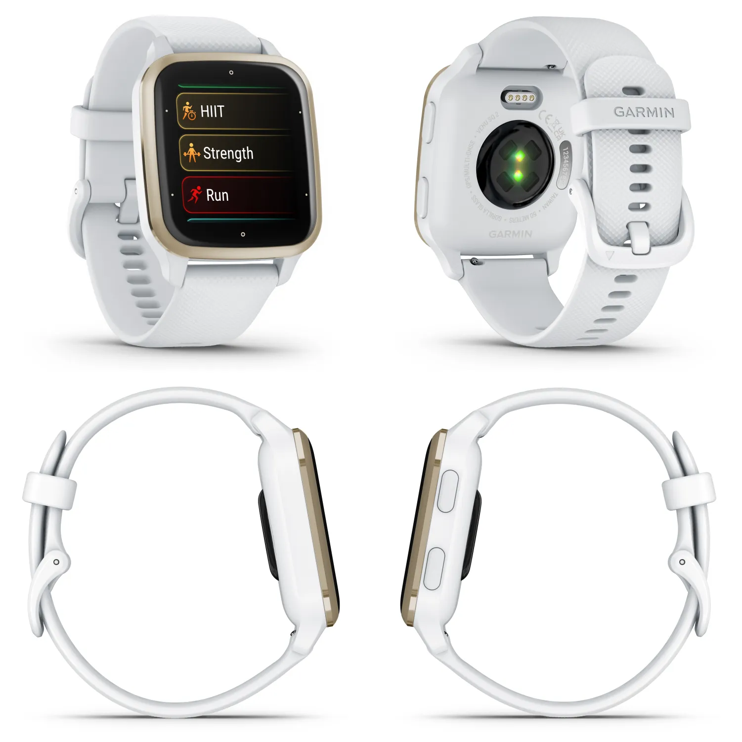 Garmin Venu Sq 2 Series, GPS Smartwatch, Long-Lasting Battery Life, AMOLED Display, Black/Slate