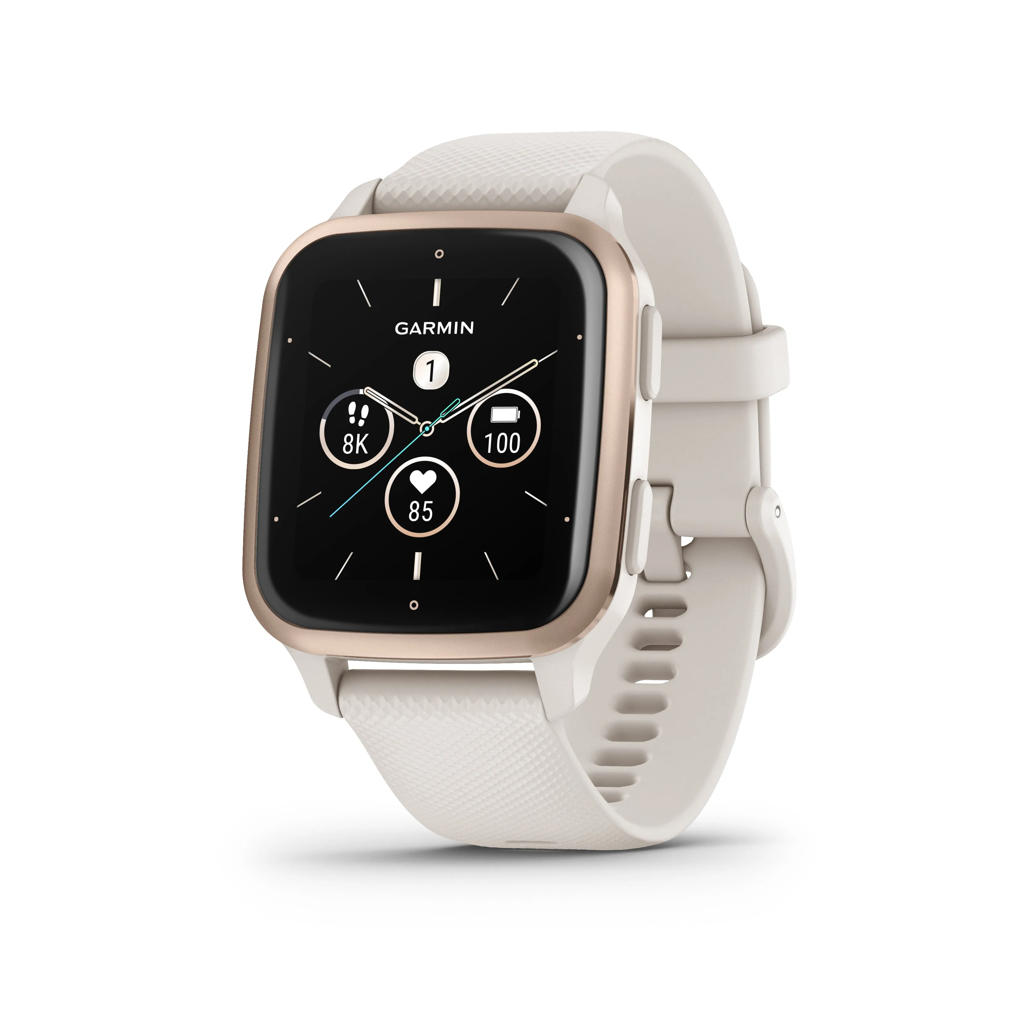 Garmin Venu Sq 2 Series, GPS Smartwatch, Long-Lasting Battery Life, AMOLED Display, Black/Slate