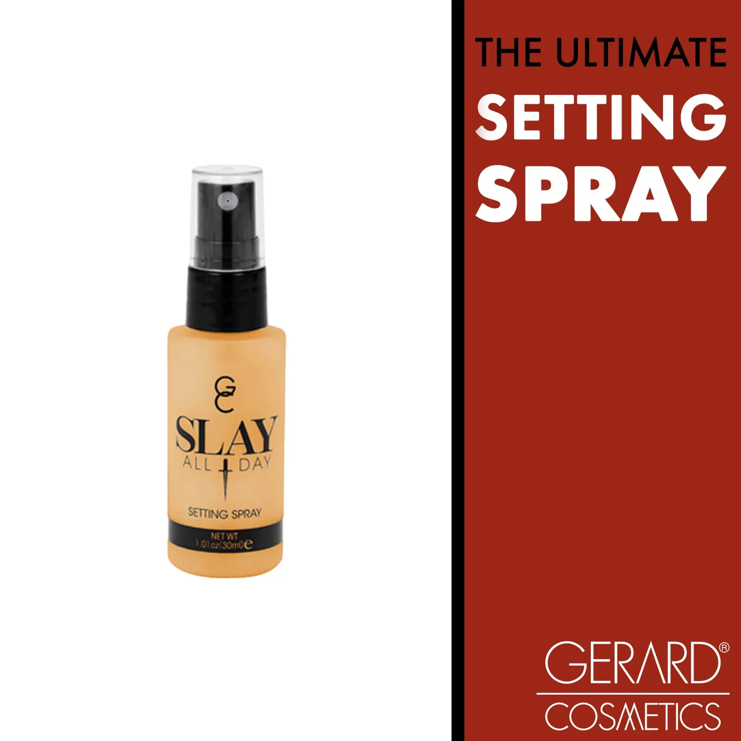 Gerard Cosmetics Makeup Setting Spray Mini (Dreamsicle), Slay All Day Scented Makeup Finishing Spray, Oil Control, Matte Finish, Cruelty Free, Made USA 30 mL (1.01 oz)