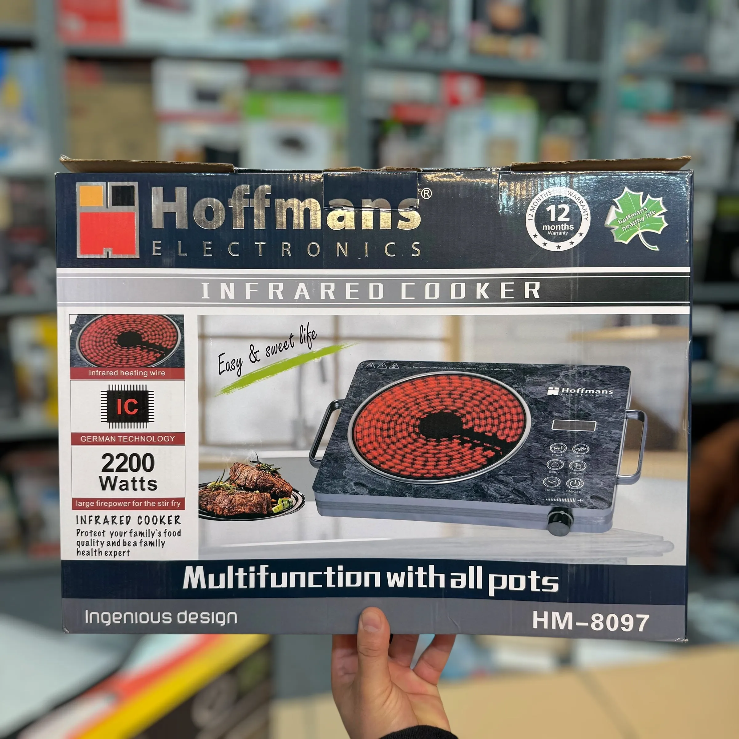 German Lot Hoffmans Ceramic Infrared Stoves
