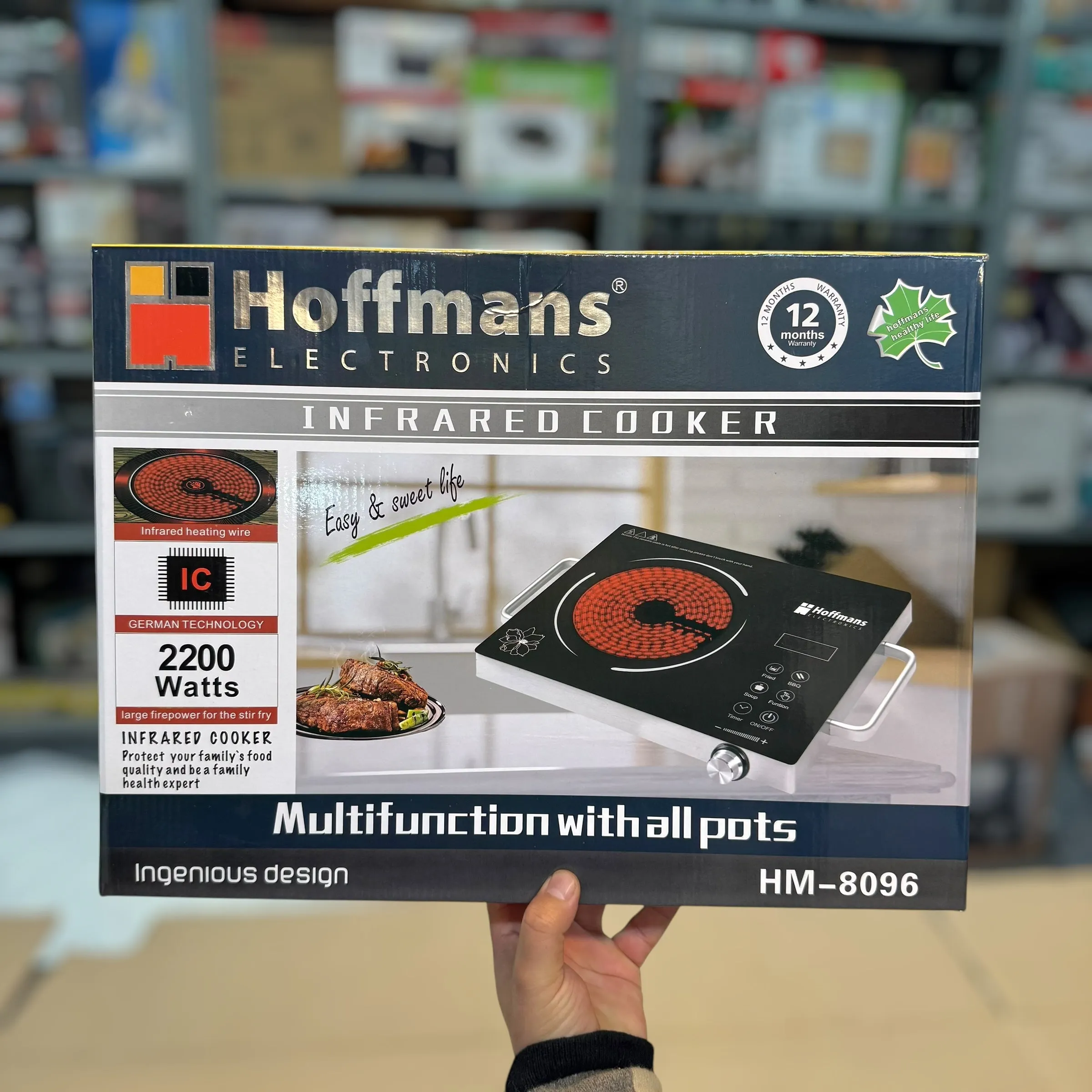 German Lot Hoffmans Ceramic Infrared Stoves