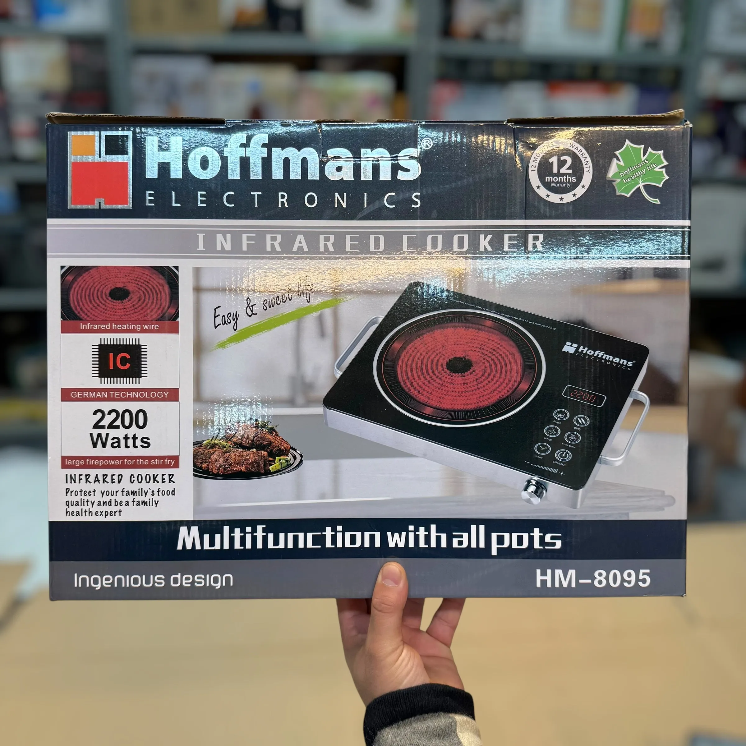 German Lot Hoffmans Ceramic Infrared Stoves