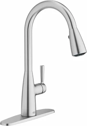Glacier Bay American Standard Fairbury 2S Single-Handle Pull-Down Sprayer Kitchen Faucet in Stainless Steel, Silver