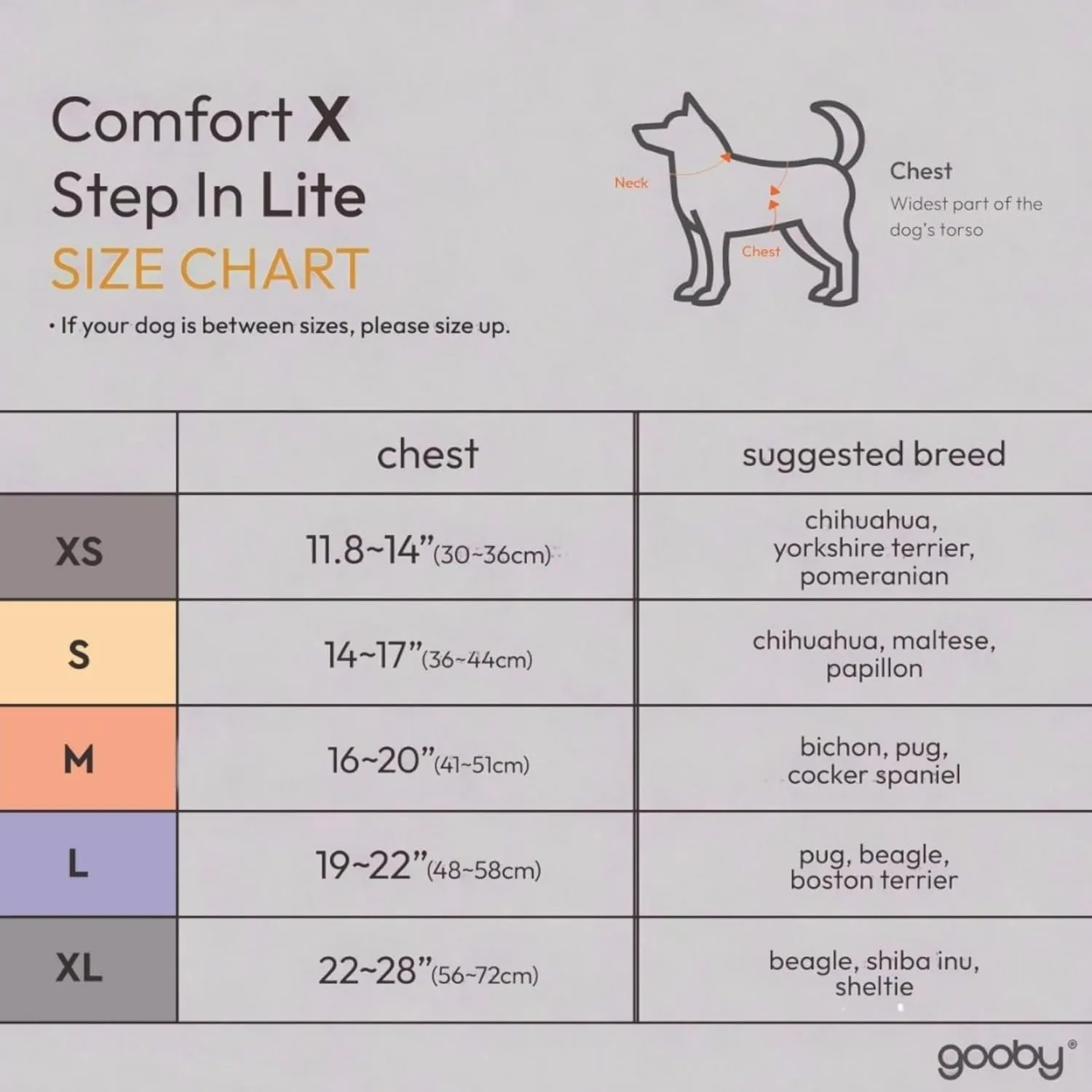 Gooby Comfort X Step in Lite Dog Harness - Choke Free, Escape Free with Light Breathable Mesh - Step in Dog Harness for Small and Medium Dogs - Quick Release Buckle, Metal D-Rings - Black, Small