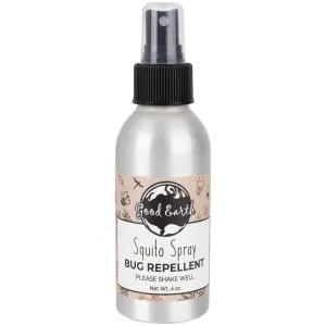 Good Earth 4oz Squito Spray Essential Oil Natural Mosquito Repellent