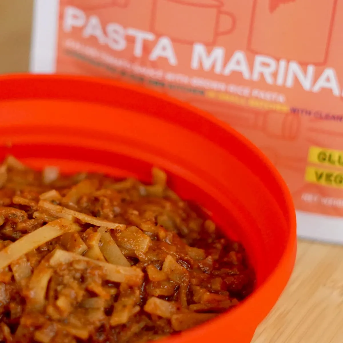 GOOD TO-GO Pasta Marinara (Double Serving) | Camping & Backpacking Food | Just Add Water Backpacking Meals | Good To-Go Dehydrated Meals Taste Better Than Freeze Dried Food